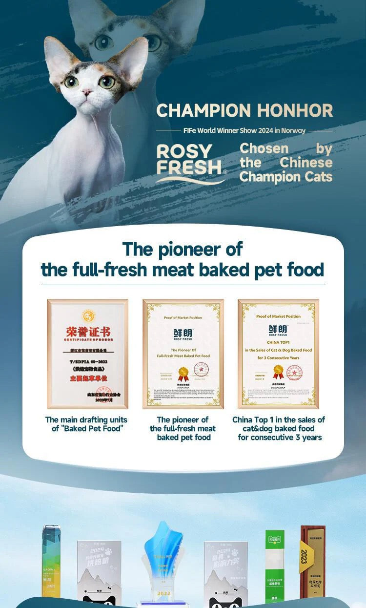 Rosy Fresh Baked Cat Food Fish 2kg