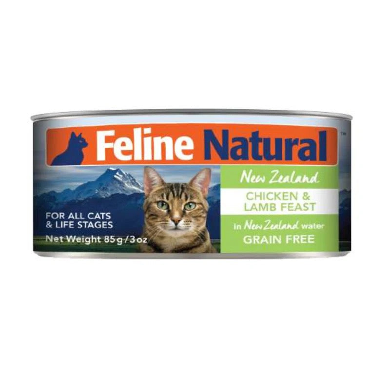 Feline Natural - Chicken & Lamb Can 85g