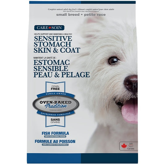 Oven-Baked Tradition Dog Care StvSS&C SmBr Adt GF Fsh 4lb