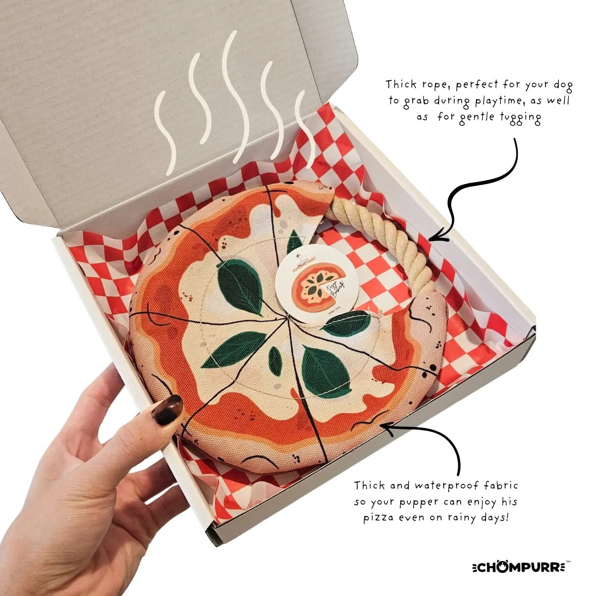 Chompurr Pizza Barkaritta
