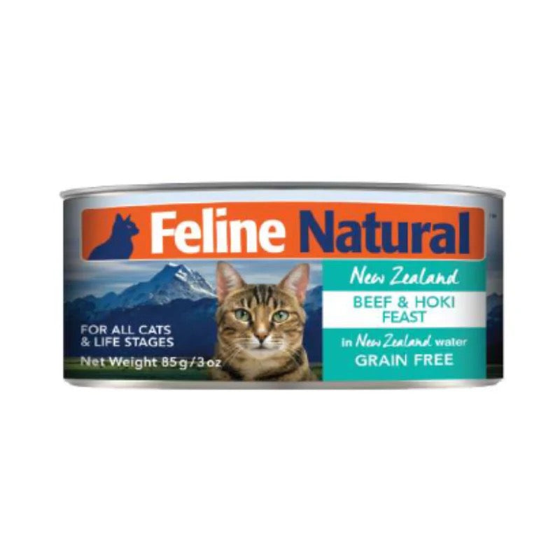 Feline Natural - Beef & Hoki Can 85g