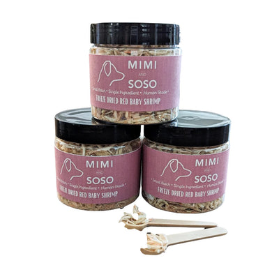 MIMI & SOSO Freeze Dried Baby Red Shrimp 40g