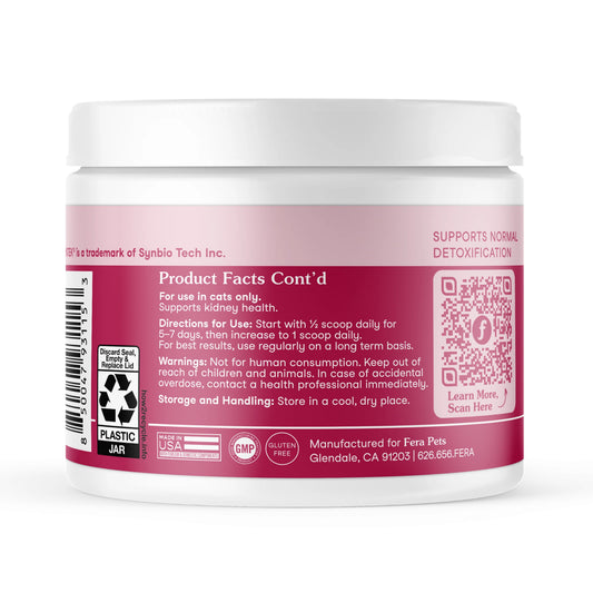 Fera Pets – Kidney Support for Cats – 60 scoops (60g)