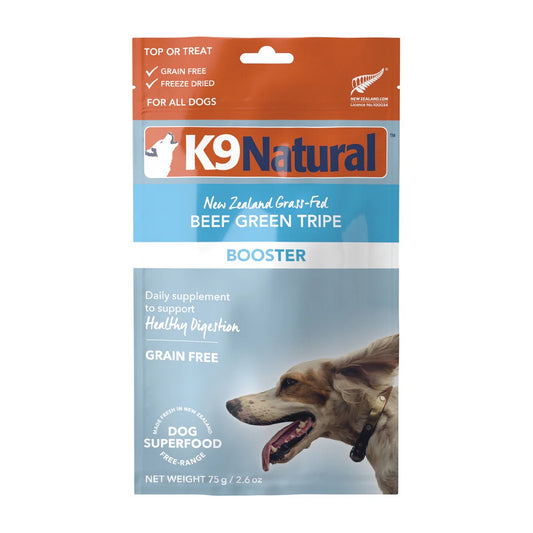 K9 Natural - Booster - Freeze Dried - Beef Green Tripe