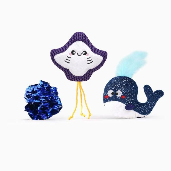 Hug Smart Ocean Pals Whale & Stingray | Cat