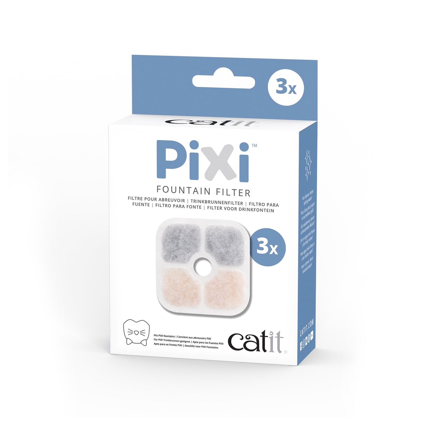 Catit PIXI Fountain Cartridge - 3 pack