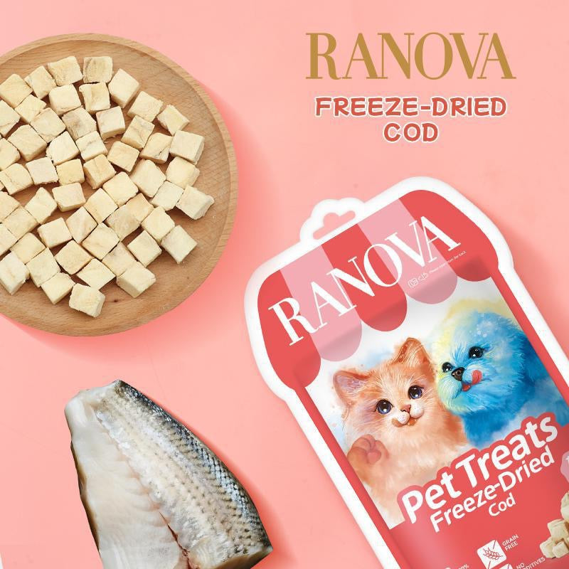 Ranova Freeze-dried Cod (25g)