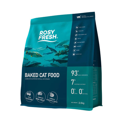 Rosy Fresh Baked Cat Food Duck&Chicken
