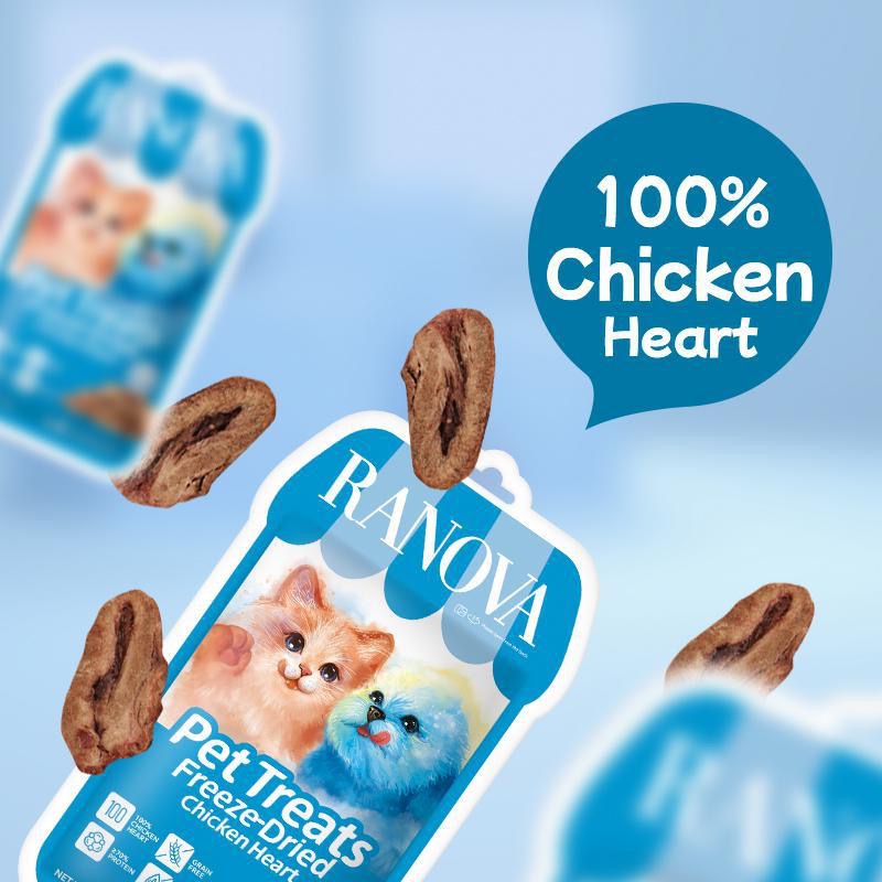 RANOVA Freeze Dried Chicken Heart