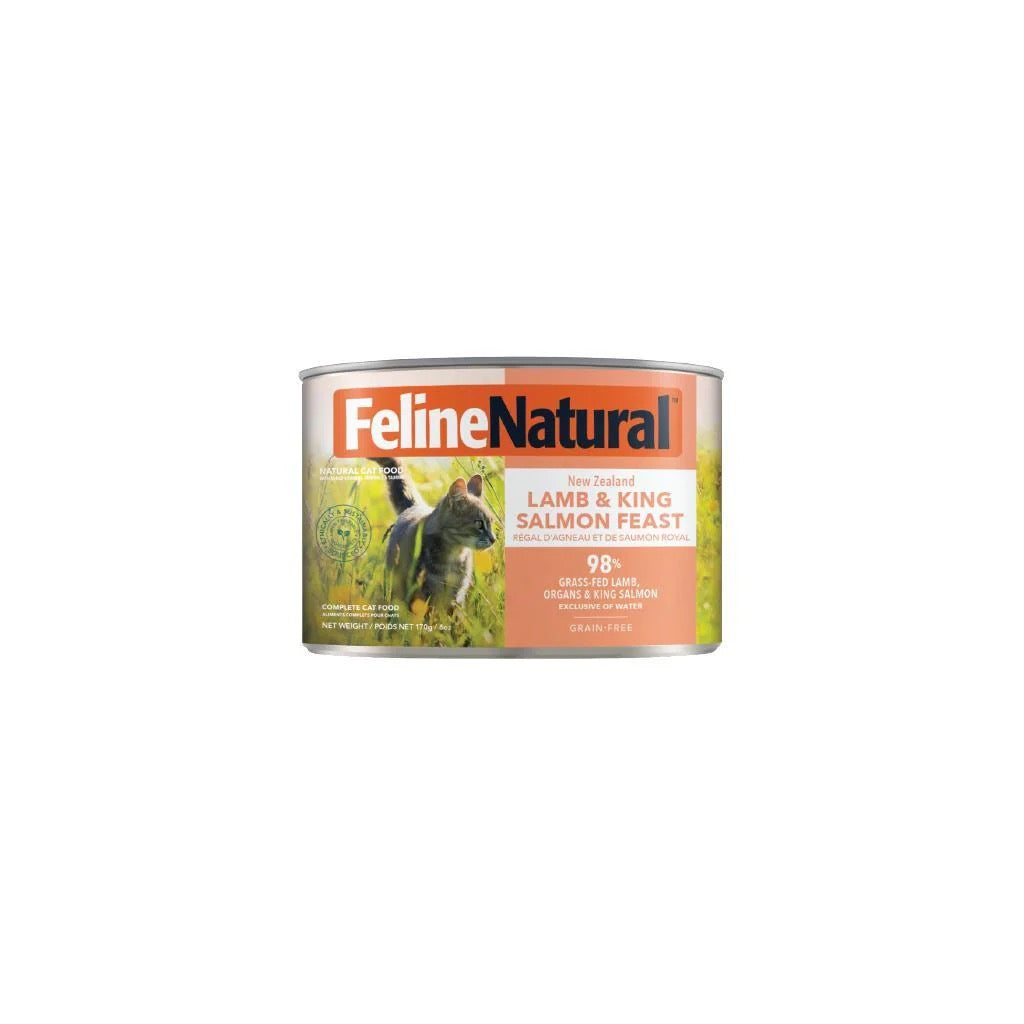 Feline Natural - Canned - Lamb & King Salmon Feast