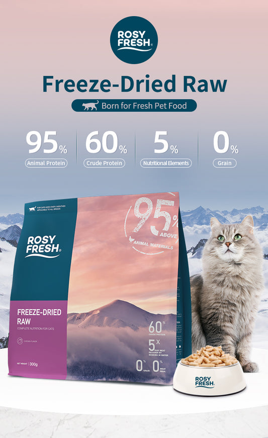 Rosy Fresh Cat Freeze-Dried Raw Chicken 300g
