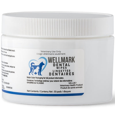 Wellmark Dog/Cat Dental Wipes 50ct