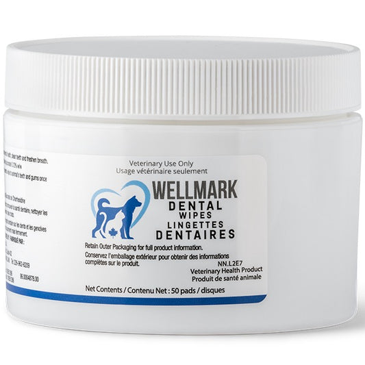 Wellmark Dog/Cat Dental Wipes 50ct