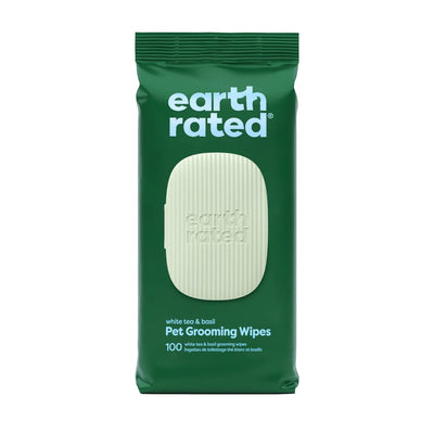 Earth Rated Compostable Pet Wipes 8x8" 100PK