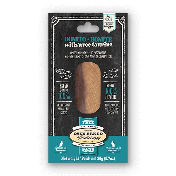 Oven-Baked Tradition Cat Fillet Bonito & Taurine 20 g