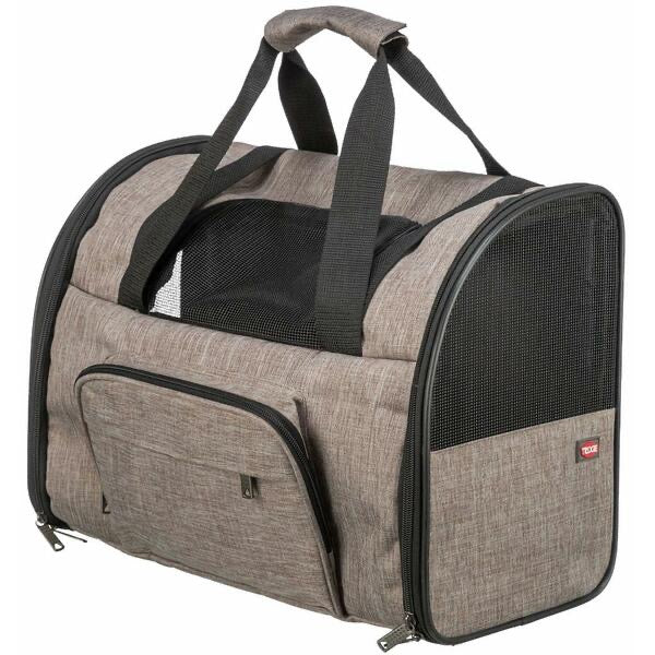 Shiva Backpack Brown/Beige 16"x11.75"x8.25"