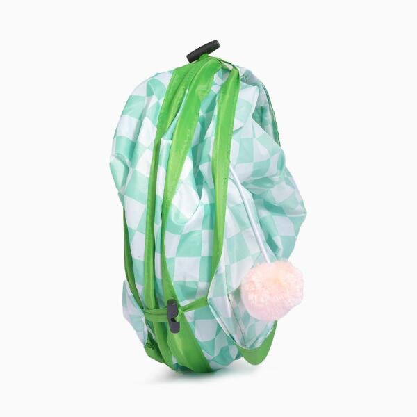 Hug Smart Tunnel Meow Buddies Green Plaid | Cat