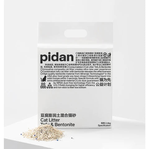 Pidan Cat Litter Tofu & Bentonite