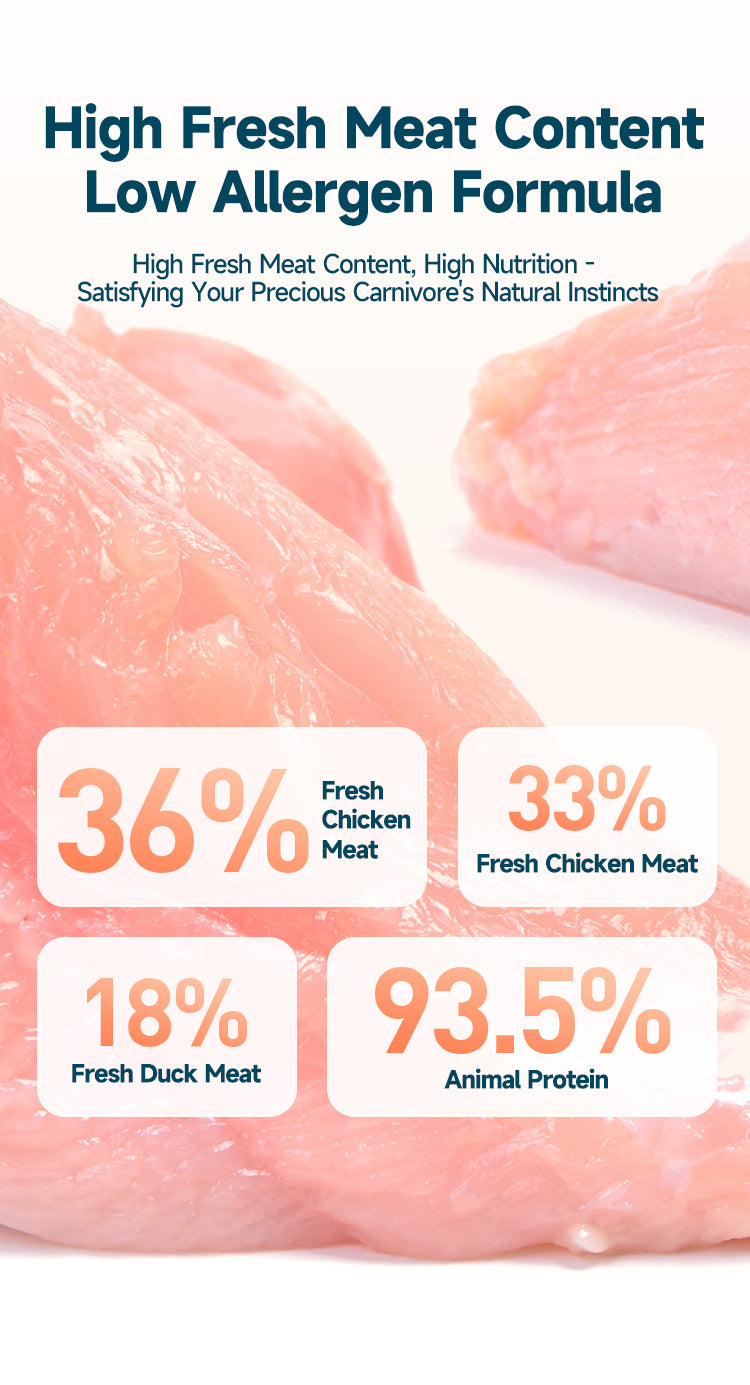 Rosy Fresh Baked Cat Food Kitten Chicken&Duck 1kg