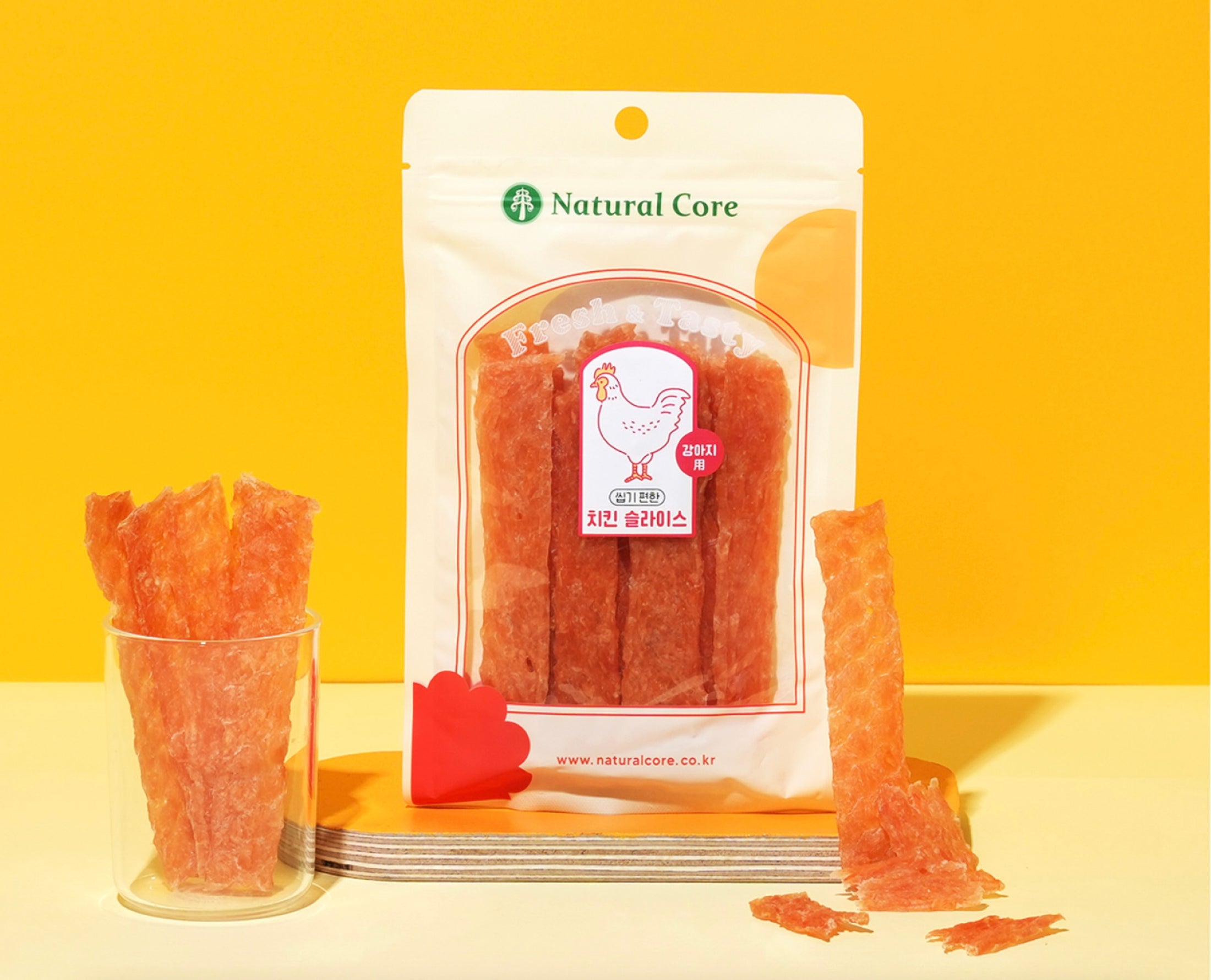 🇰🇷Natural Core easy-to-chew chicken slice 75g