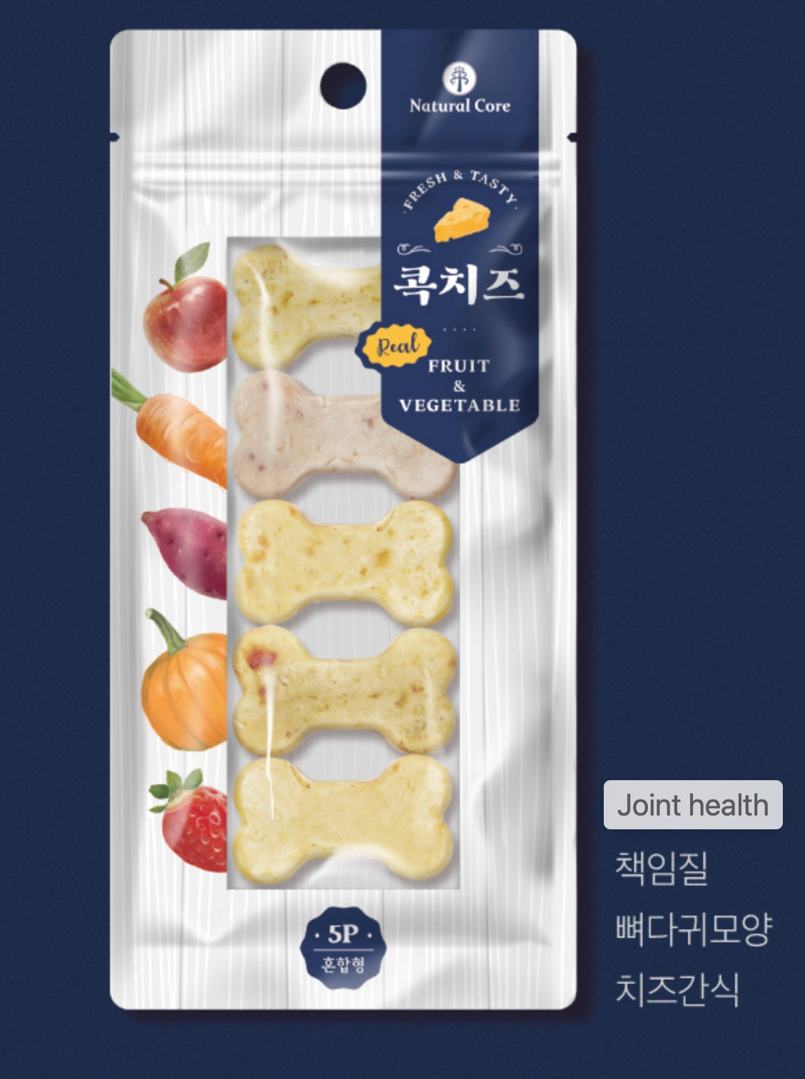 🇰🇷Natural core cock cheese 65g