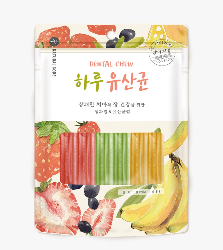 🇰🇷Natural core fruit dental stix