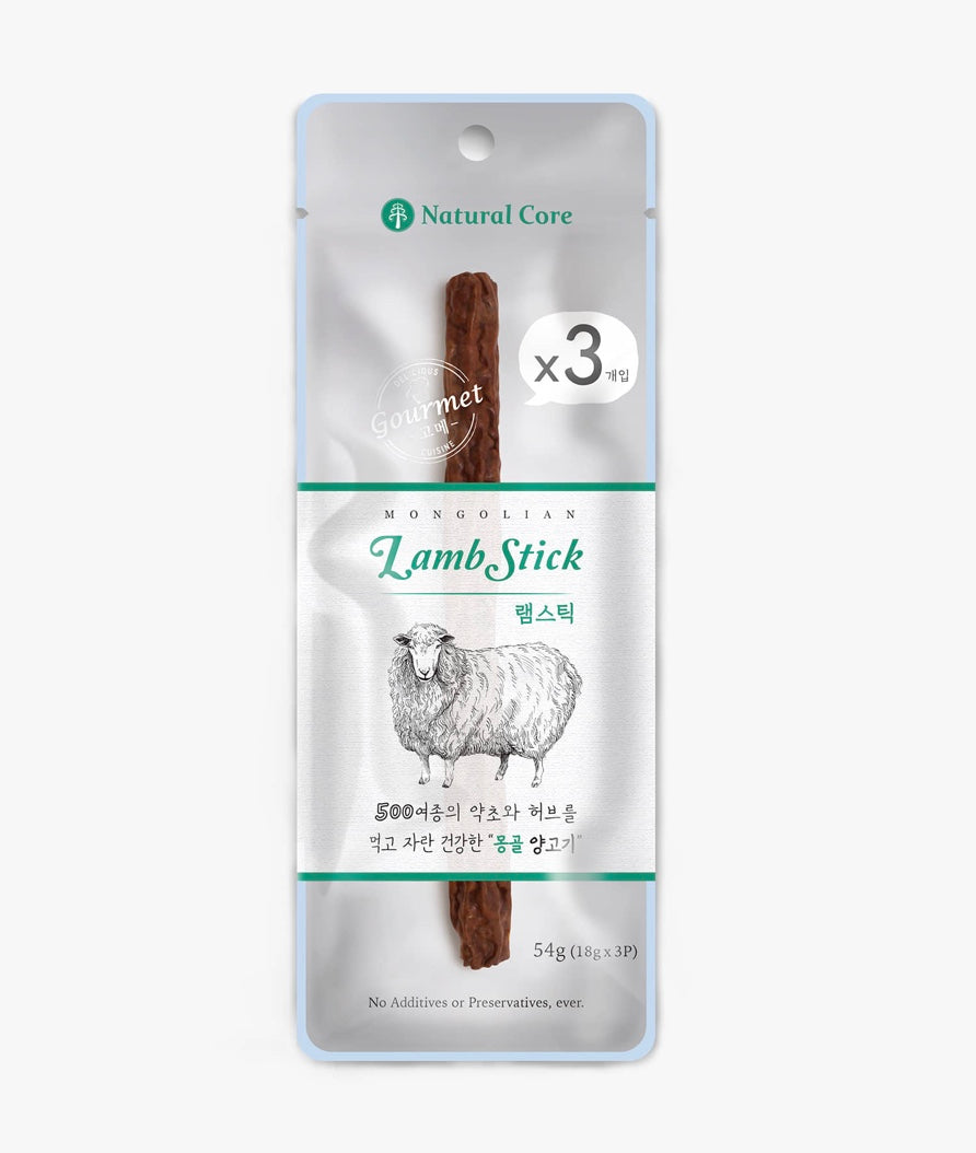 🇰🇷Natural core Mongolian Lamb stick 3p