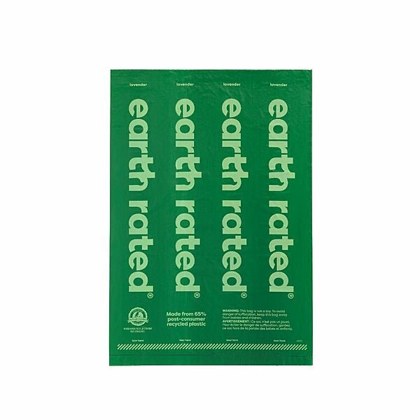 Earth Rated Dog Poop Bags on Refill Rolls 21 Rolls 315 Bags