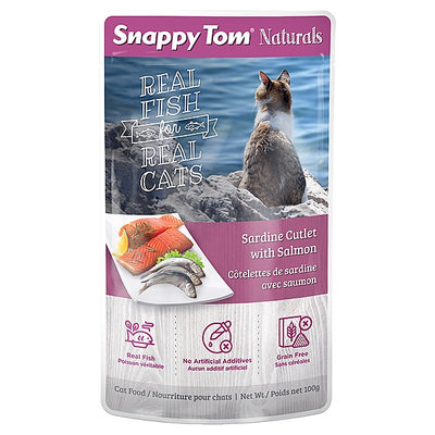 Snappy Tom Sardine Cutlet with Salmon 100GM | Cat