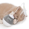 Load image into Gallery viewer, Catit PIXI Spinner Electronic Cat Toy - White & Grey
