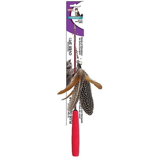 Spot Pet Telescoping Kitty Teaser Wand | Cat