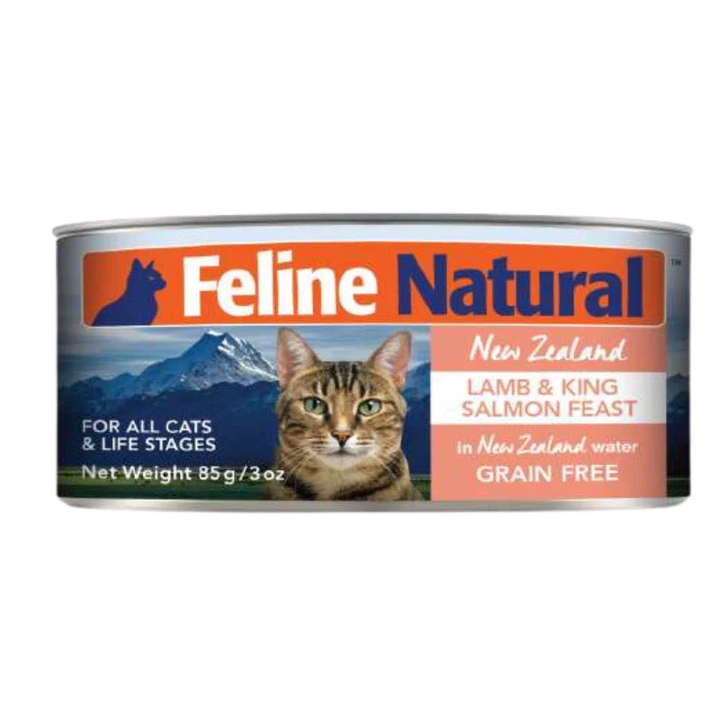 Feline Natural- Lamb & Salmon Can 85g