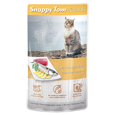 Snappy Tom Tuna with Mackerel 100GM | Cat