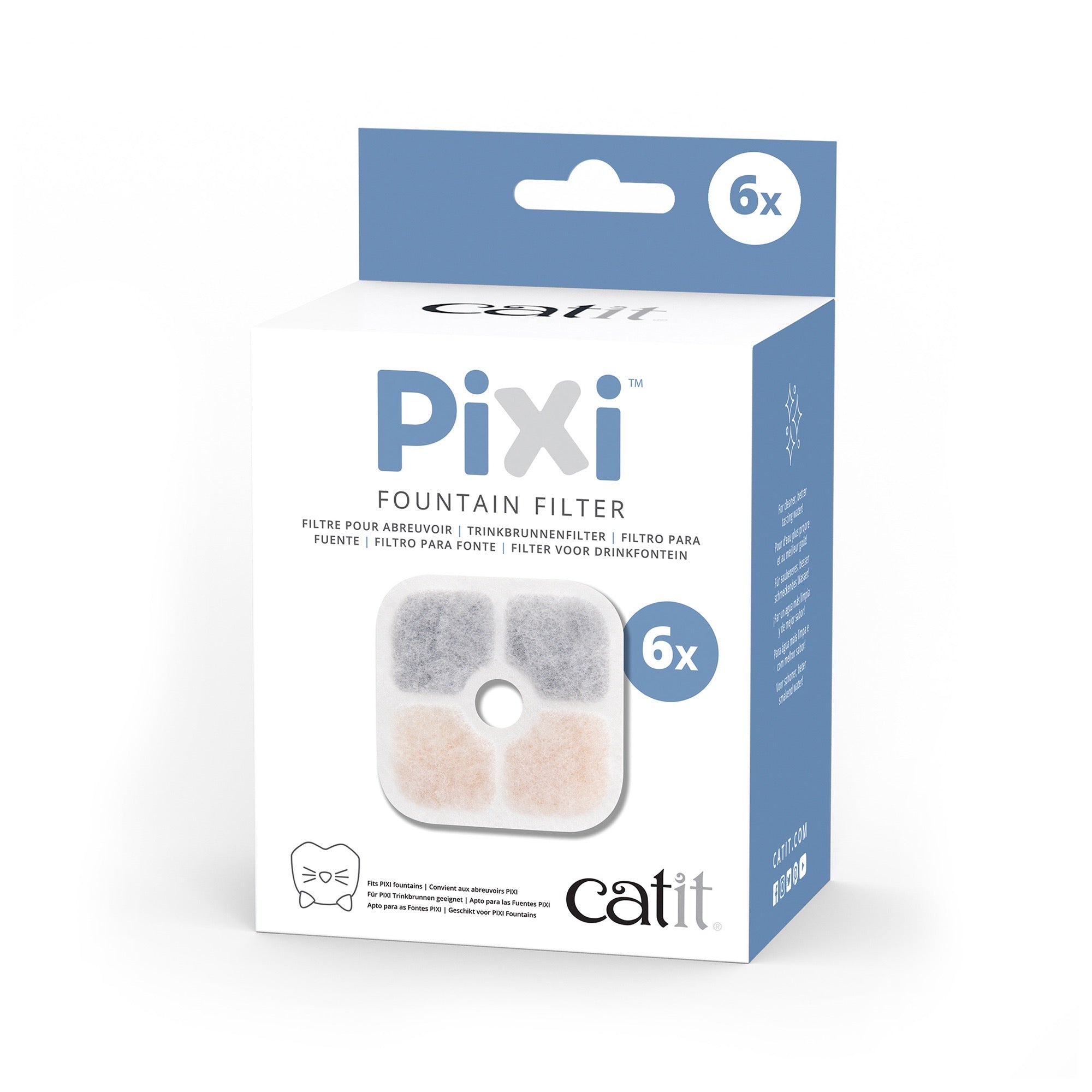 Catit PIXI Fountain Cartridge - 6 pack