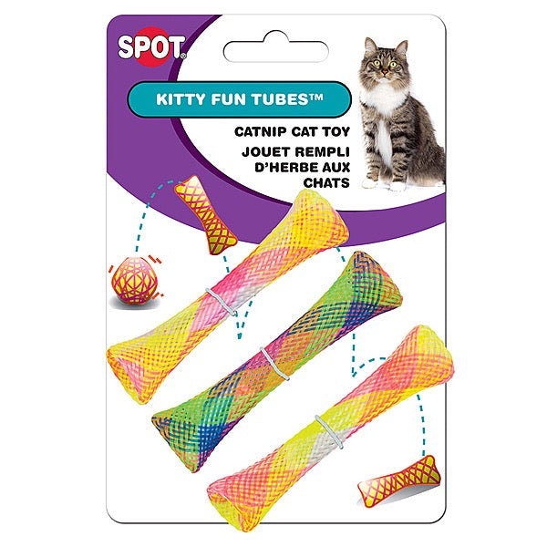Spot Pet Kitty Fun Tubes 3.25" 3PK | Cat