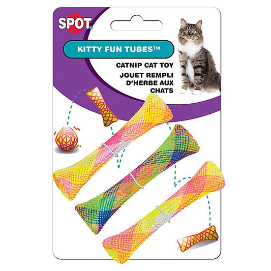 Spot Pet Kitty Fun Tubes 3.25" 3PK | Cat
