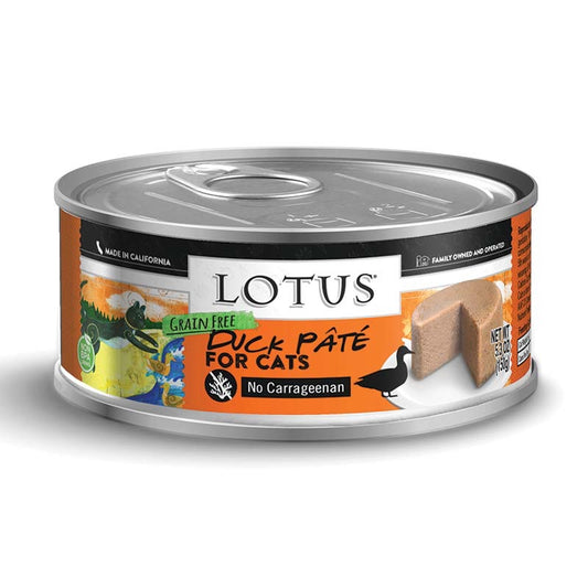 Lotus - Cat - Grain Free - Pate - Duck - 5.3oz
