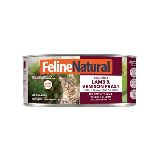 Feline Natural Cat Lamb & Venison 3oz Cans