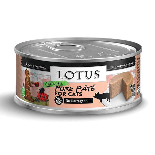 Lotus - Cat - Grain Free - Pate - Pork - 5.3oz