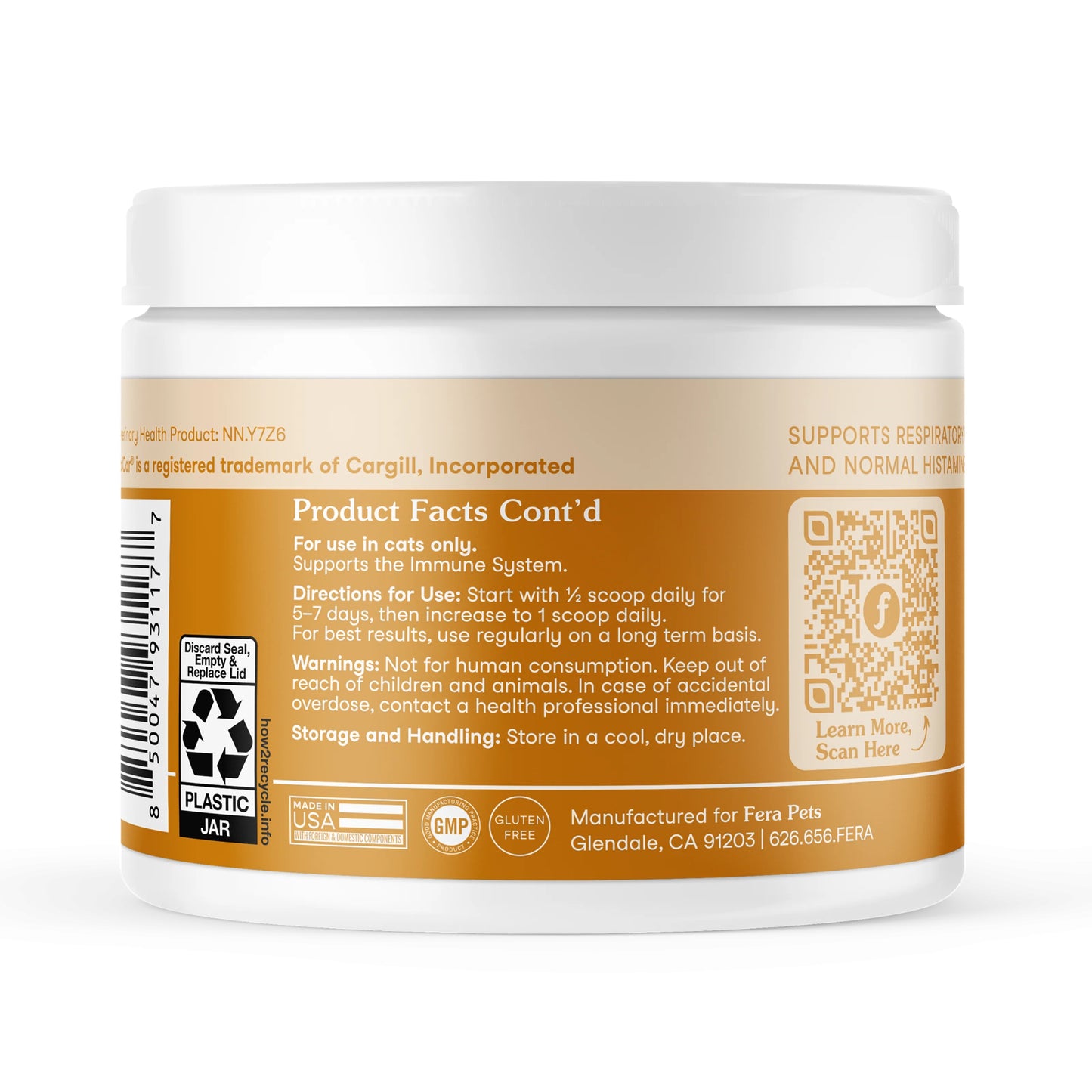 Fera Pets – L-Lysine for Cats – 60g