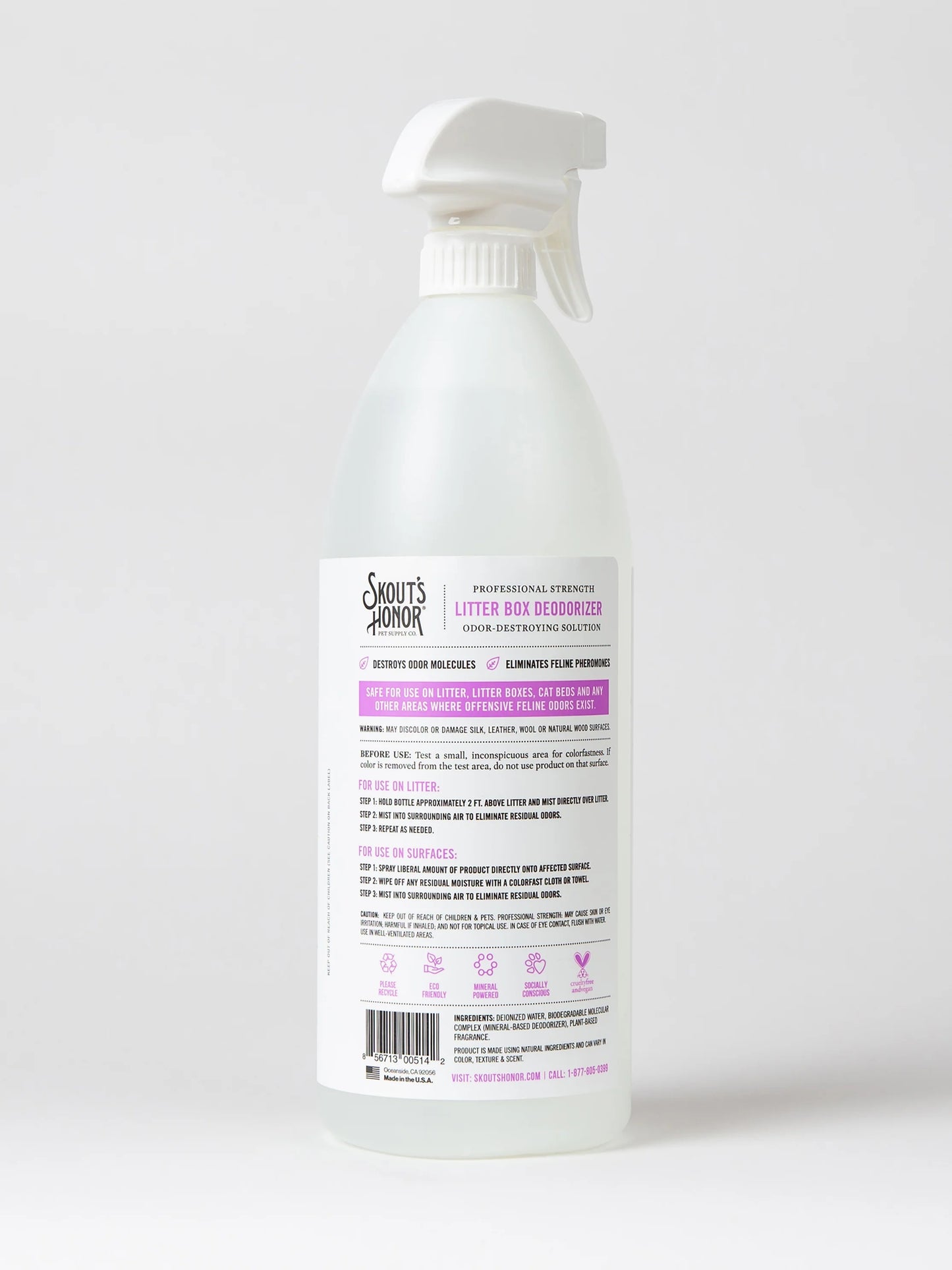 Skout's Honor Litter Box Deodorizer
