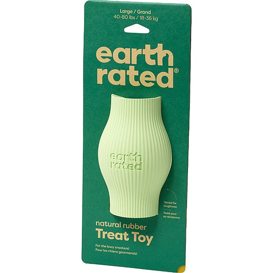 Rubber Treat Toy Green Large