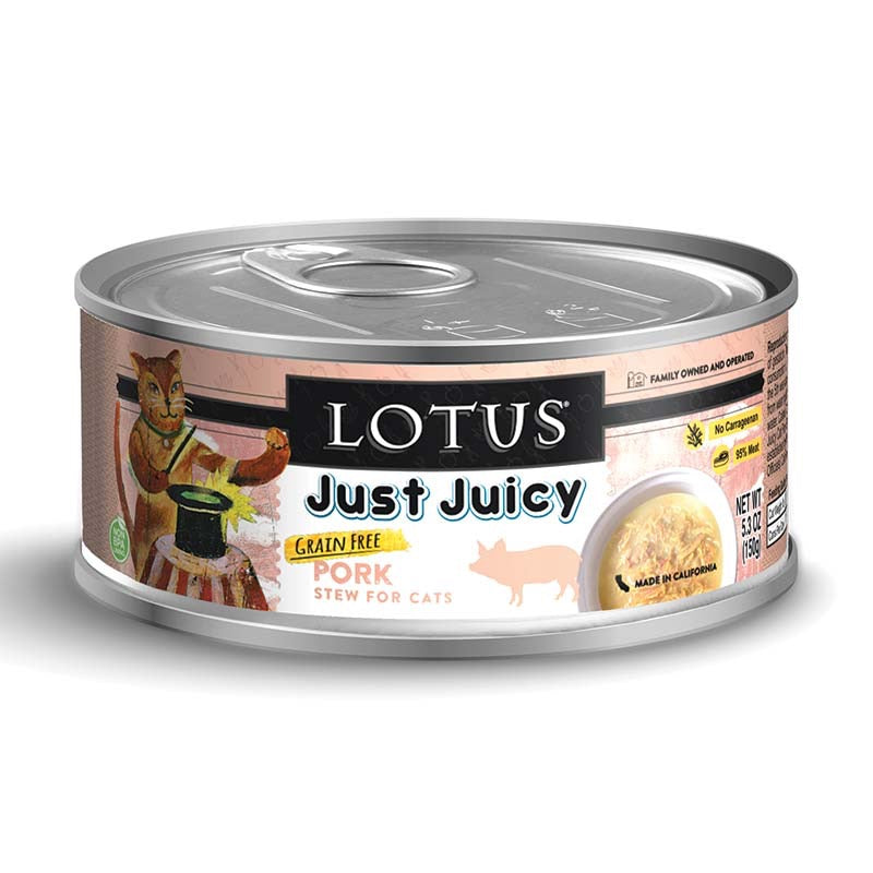 Lotus Cat Just Juicy Pork 5.3oz