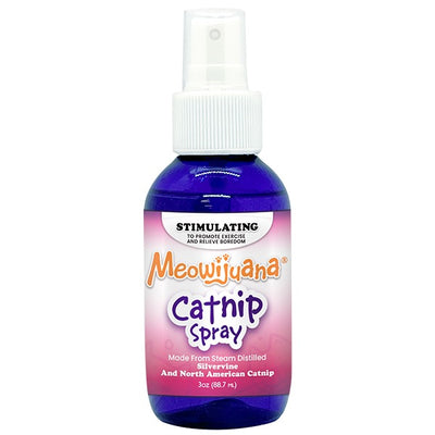 Meowijuana Cat Catnip Spray w/ Silvervine 3oz