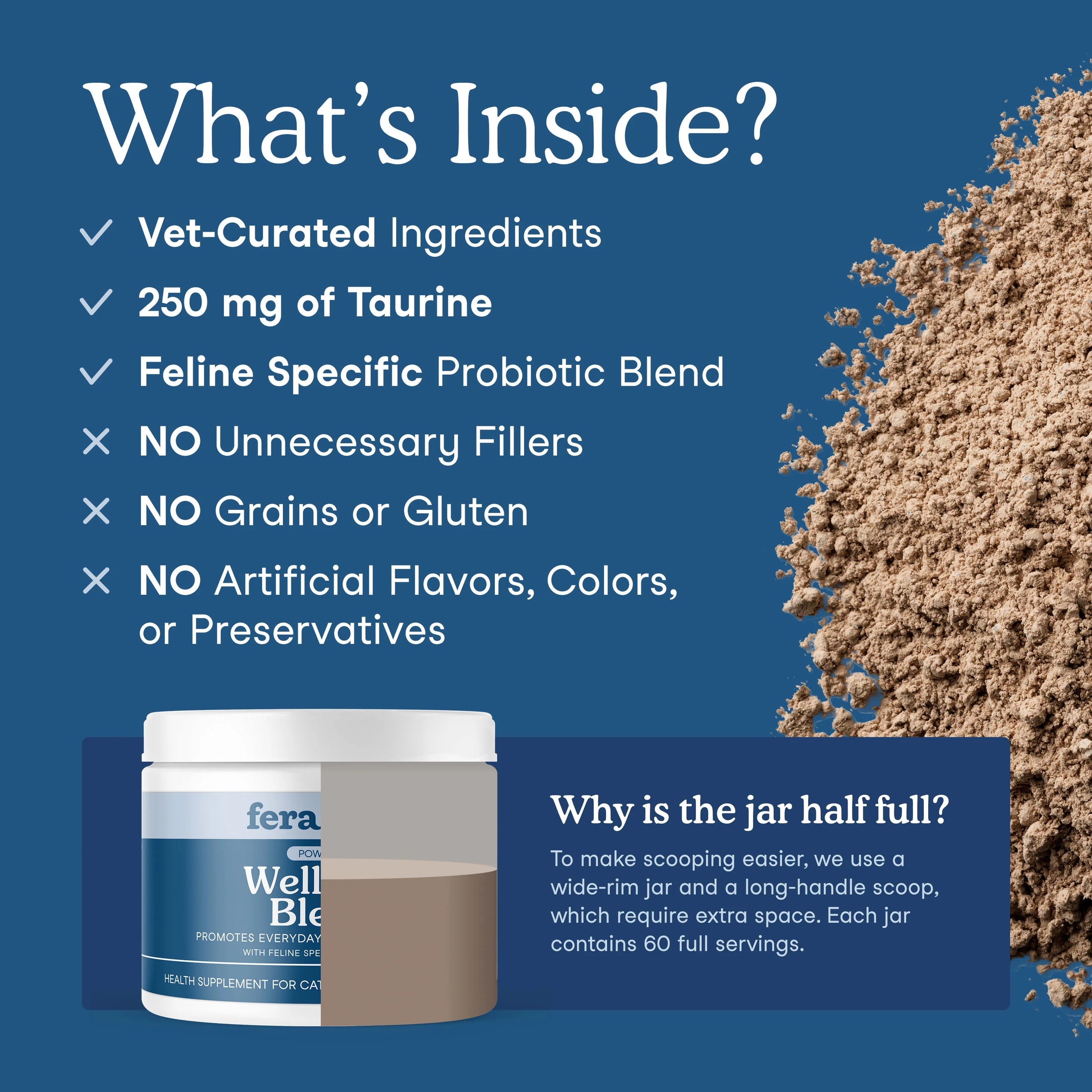 Fera Pets – Wellness Blend for Cats – 60g