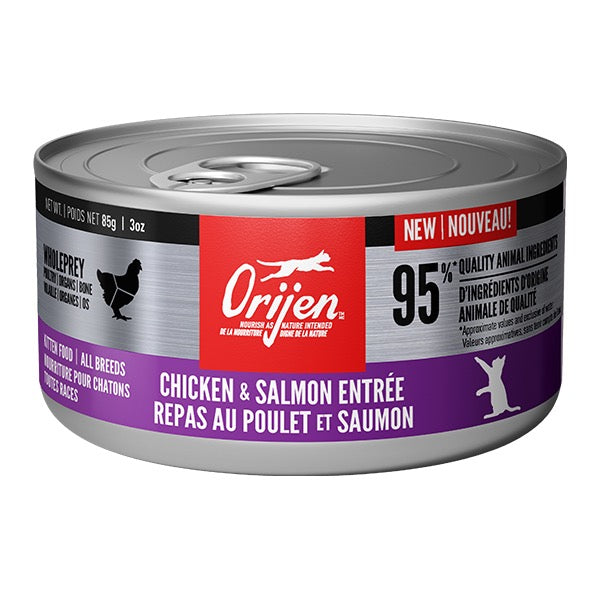 ORIJEN Cat Chicken & Salmon Entree Kitten 85g