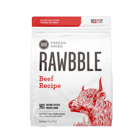BIXBI - Dog - Freeze-Dried - Rawbble - Beef