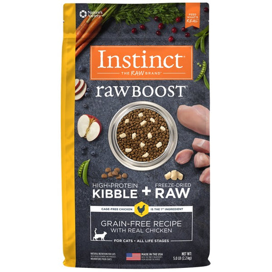 Instinct Cat RBK GF CageFree Chicken 5 lb