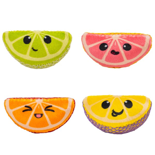 Outward Hound Dental Catnip Fruit Wedges 4PK | Cat