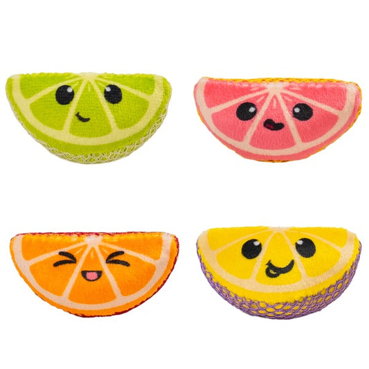 Outward Hound Dental Catnip Fruit Wedges 4PK | Cat